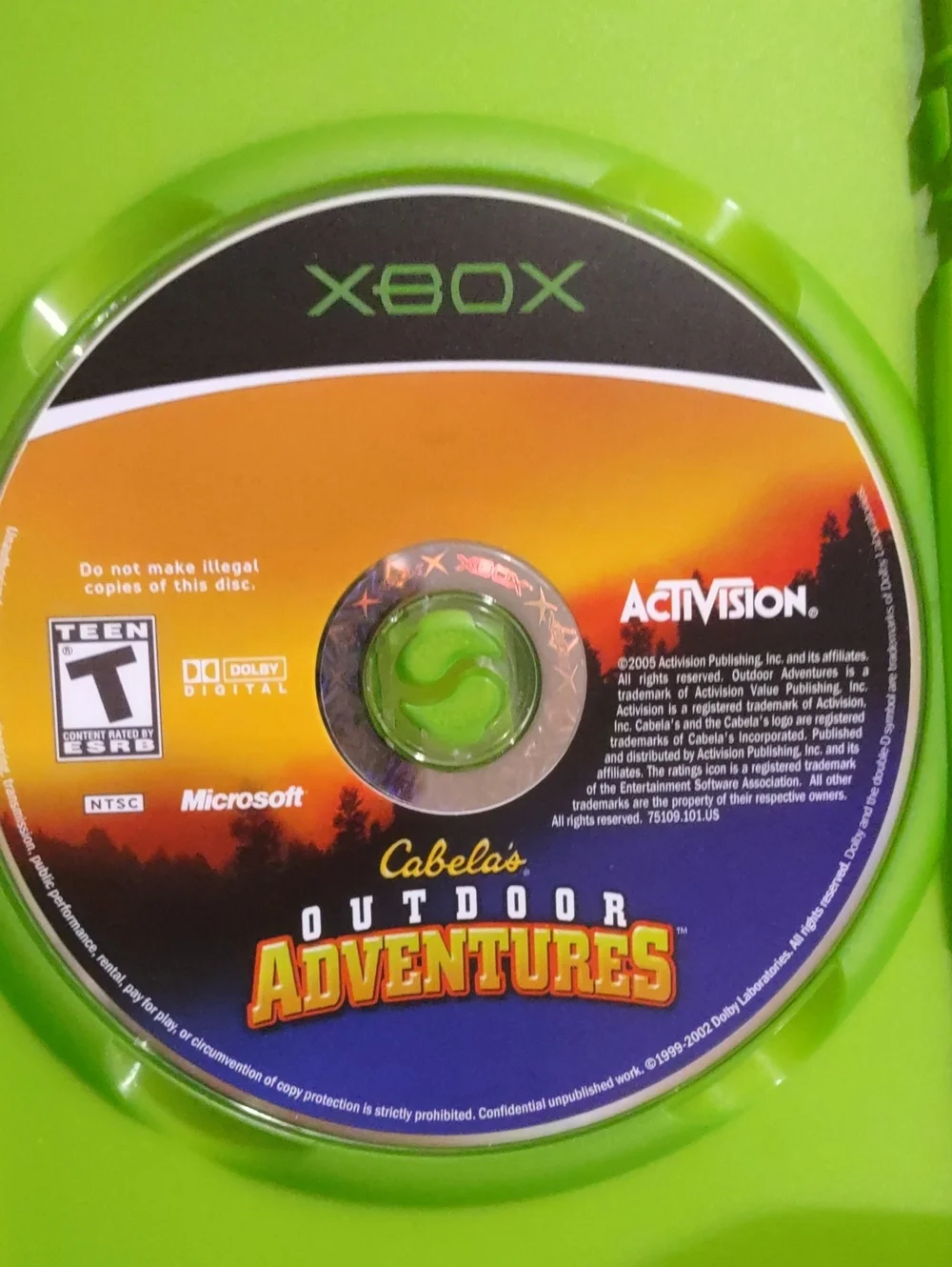 Cabela's Outdoor Adventures 2005 Hunt & Fish Xbox